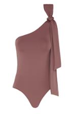 Bondi Born Clementine Knotted One Piece Swimsuit