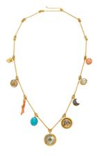 Grainne Morton Nine X Wire Charm Necklace