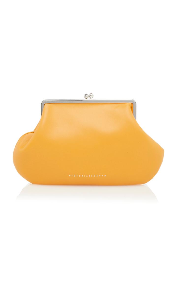 Victoria Beckham Pocket Leather Clutch