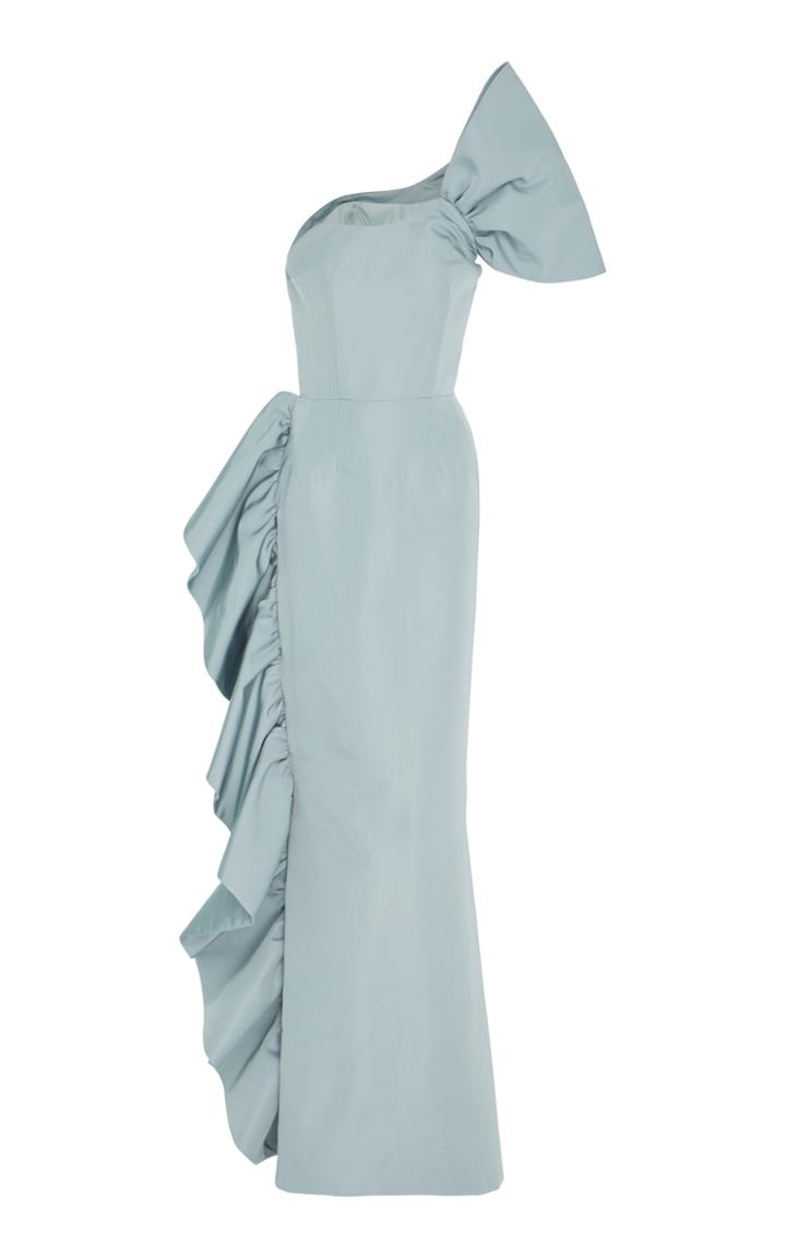 Christian Siriano One Shoulder Gown