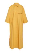 Moda Operandi Bouguessa A-line Cotton Shirt Dress Size: Xs