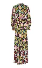 Andrew Gn Floral Mermaid Dress