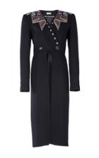 Temperley London Embroidered Parchment Coat