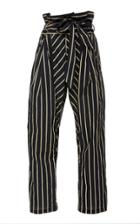 Figue Portia Belted Cotton Pant