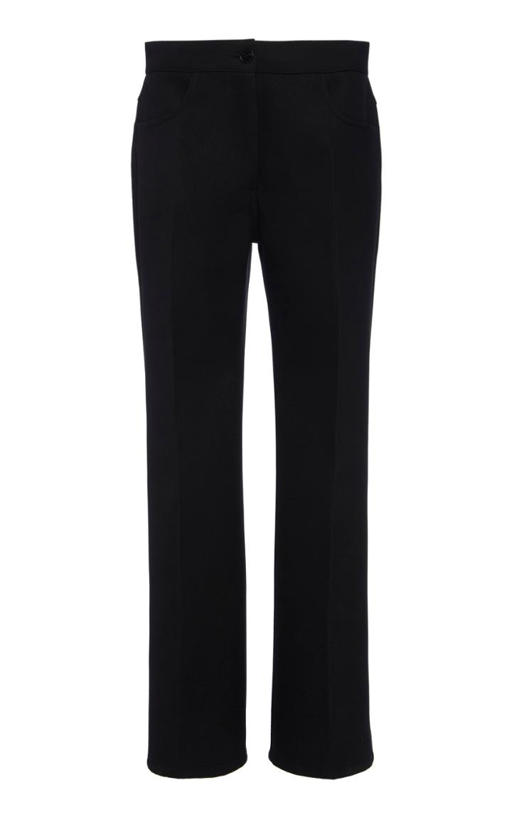 Moda Operandi Jil Sander Marvin Wool-blend Straight-leg Pants Size: 32