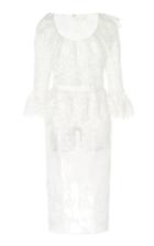 Zuhair Murad Ana Embroidered-lace Maxi Dress