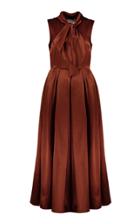 Merchant Archive Midi Neck Tie Jumpsuit