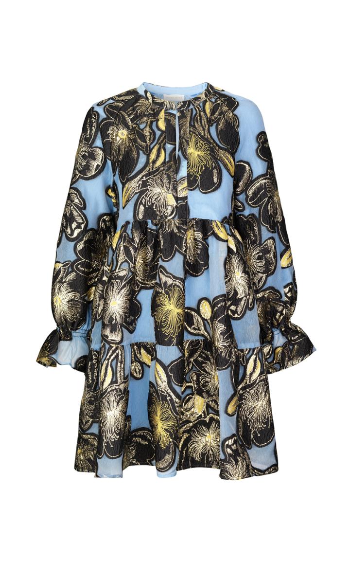 Stine Goya Ivana Floral-jacquard Mini Dress