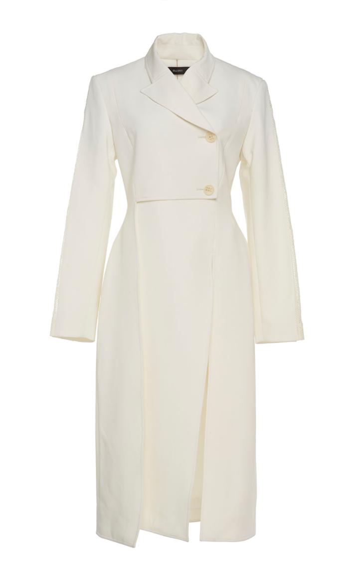 Ellery King For A Day Wool-blend Asymmetric Coat