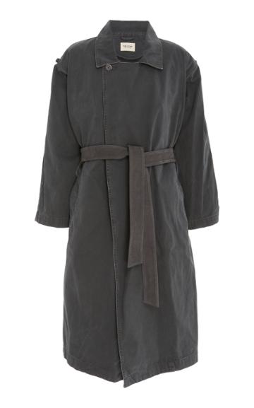 Fear Of God Belted Canvas Trench Coat