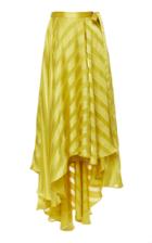 Christian Siriano Asymmetrical Faille Skirt