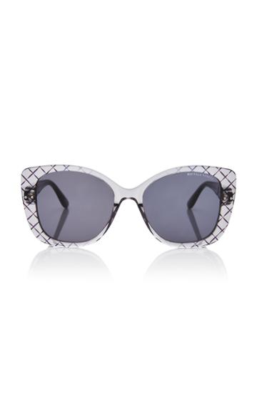 Bottega Venetta Sunglasses Intrecciato Butterfly Sunglasses