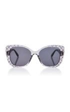Bottega Venetta Sunglasses Intrecciato Butterfly Sunglasses