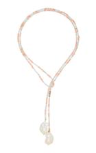 Joie Digiovanni Gold-filled Opal And Diamond Necklace