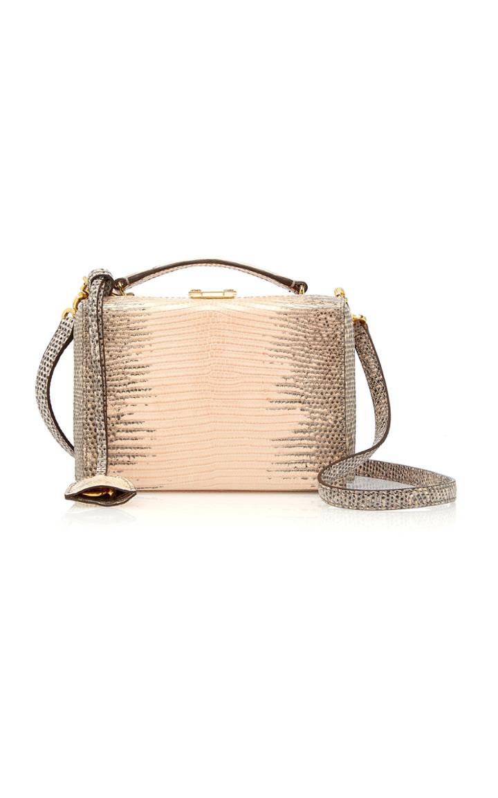 Mark Cross Mini Grace Degrade Lizard Box Bag