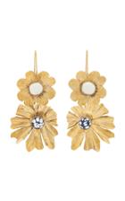 Moda Operandi Ulla Johnson Narcisse Double Flower Earrings