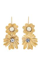 Moda Operandi Ulla Johnson Narcisse Double Flower Earrings
