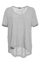 Atm Grey Short Sleeve V Neck Tee