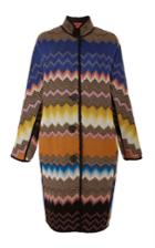 Missoni Multicolor Snake Weave Coat