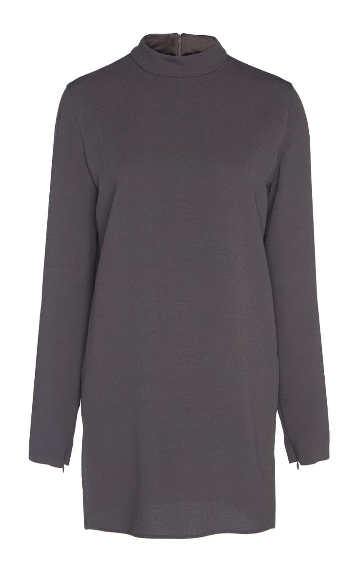 Agnona Wool Cady Matt Straight Blouse