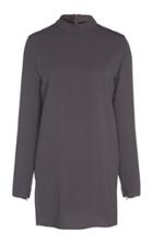Agnona Wool Cady Matt Straight Blouse