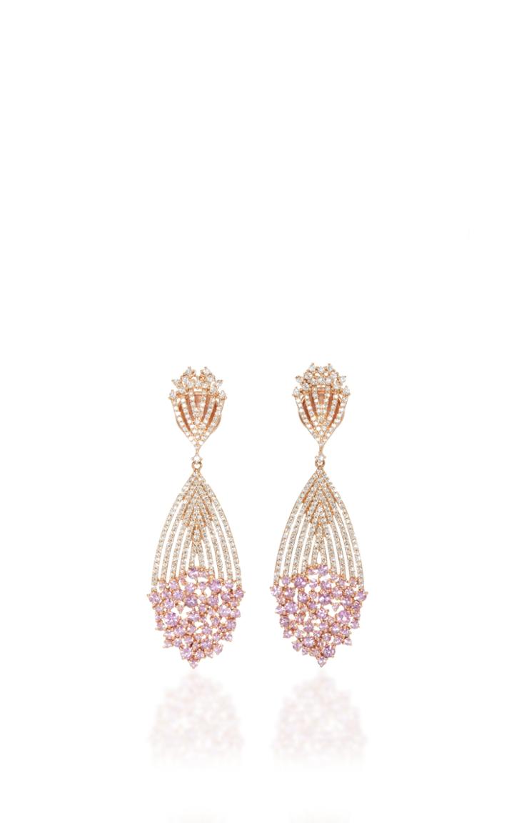Hueb Apus Earring With Pink Sapphire