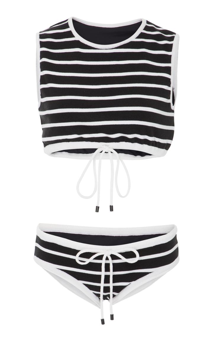 Osklen Stripe Two Piece Swimsuit