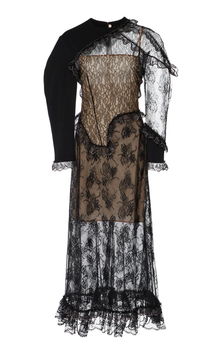 Christopher Kane Patchwork Lace Dress
