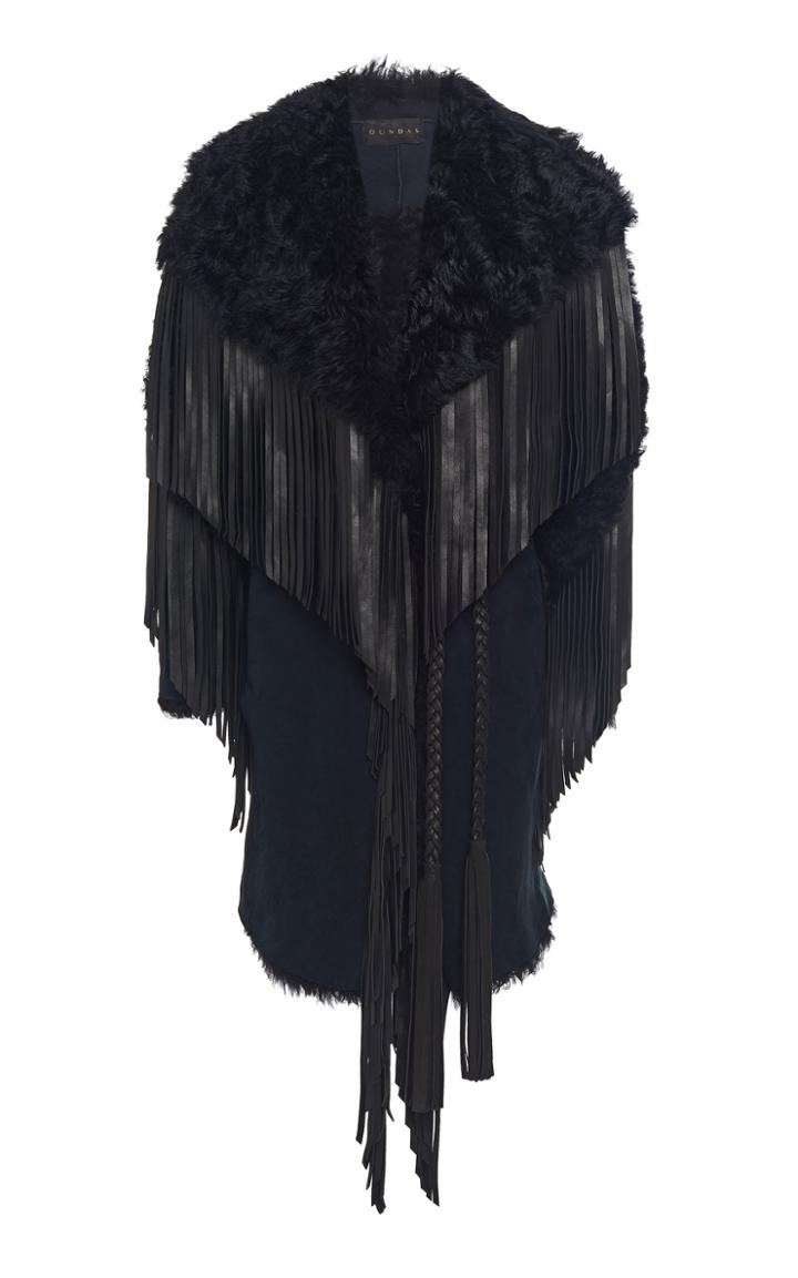 Dundas Fringed Shearling Jacket