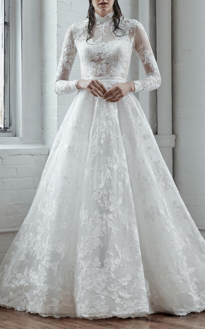 Isabelle Armstrong Amparo Floral Embroidered Gown