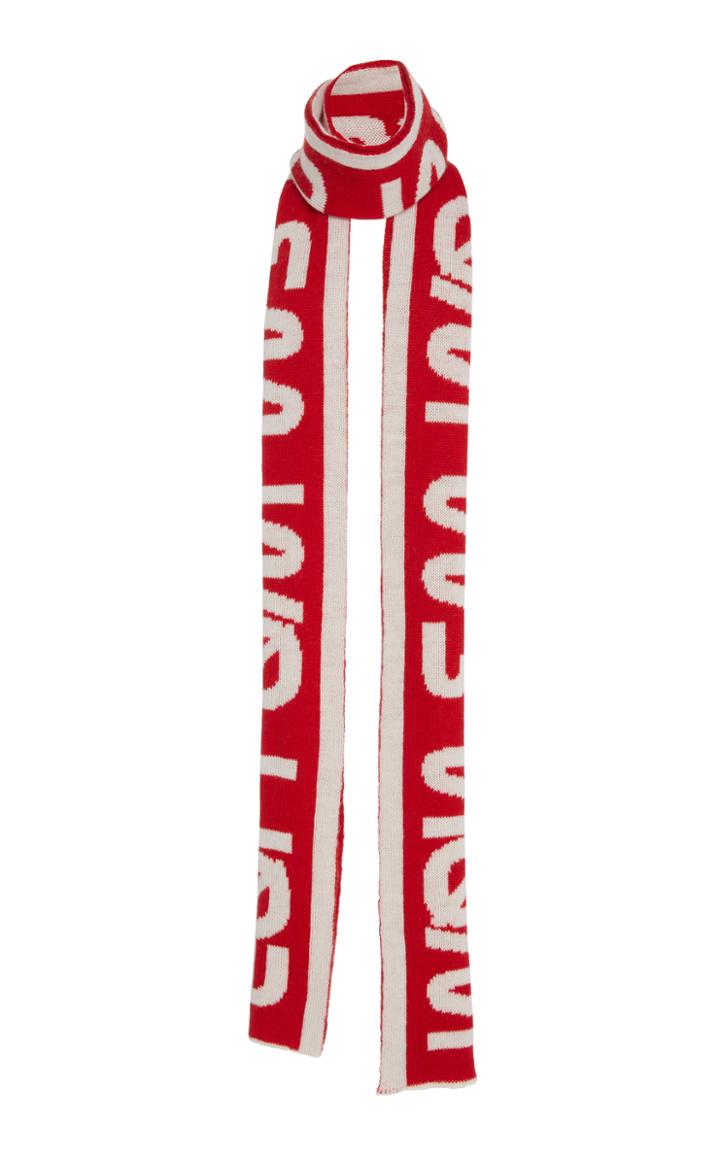 Red Valentino Wool Scarf