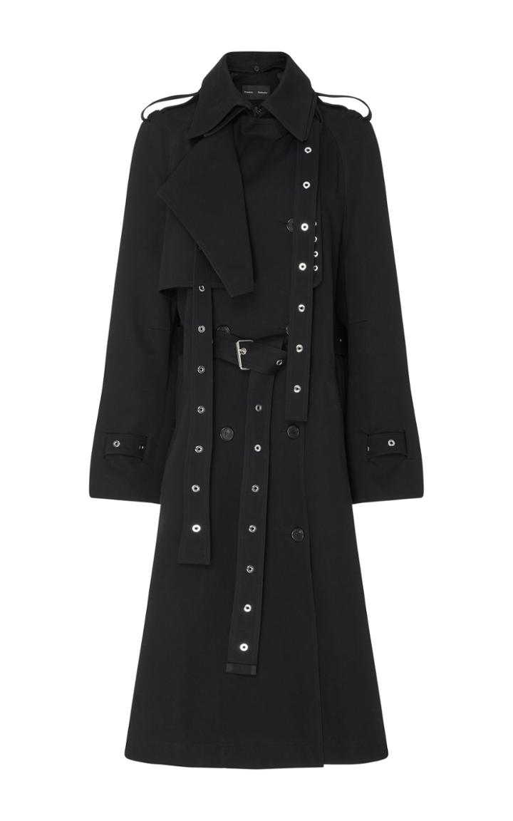 Proenza Schouler Db Cotton-gabardine Trench Coat