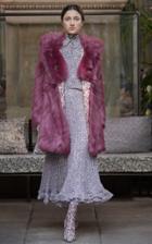 Moda Operandi Luisa Beccaria Floral Plisse Flared Skirt