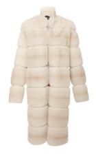 Akris Reversible Long Hair Mink Coat