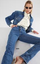 Moda Operandi Magda Butrym Cropped Denim Jacket