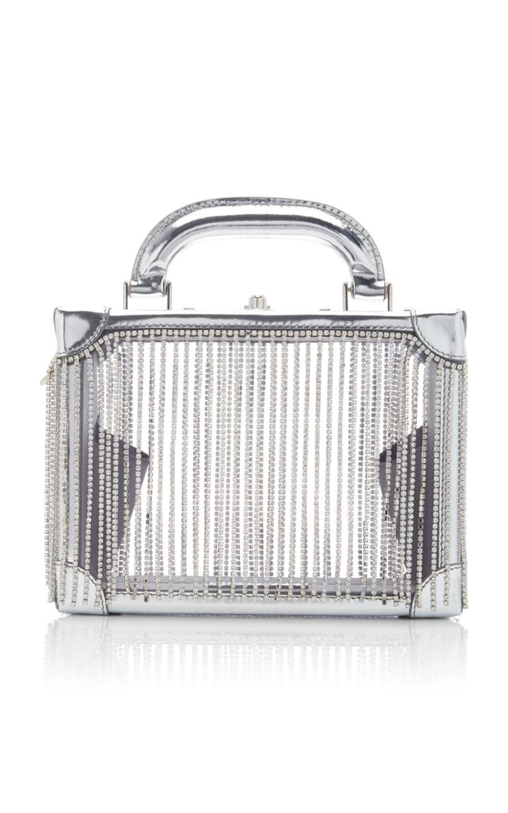 Moda Operandi Area Ling Ling Crystal Fringe Top Handle Bag