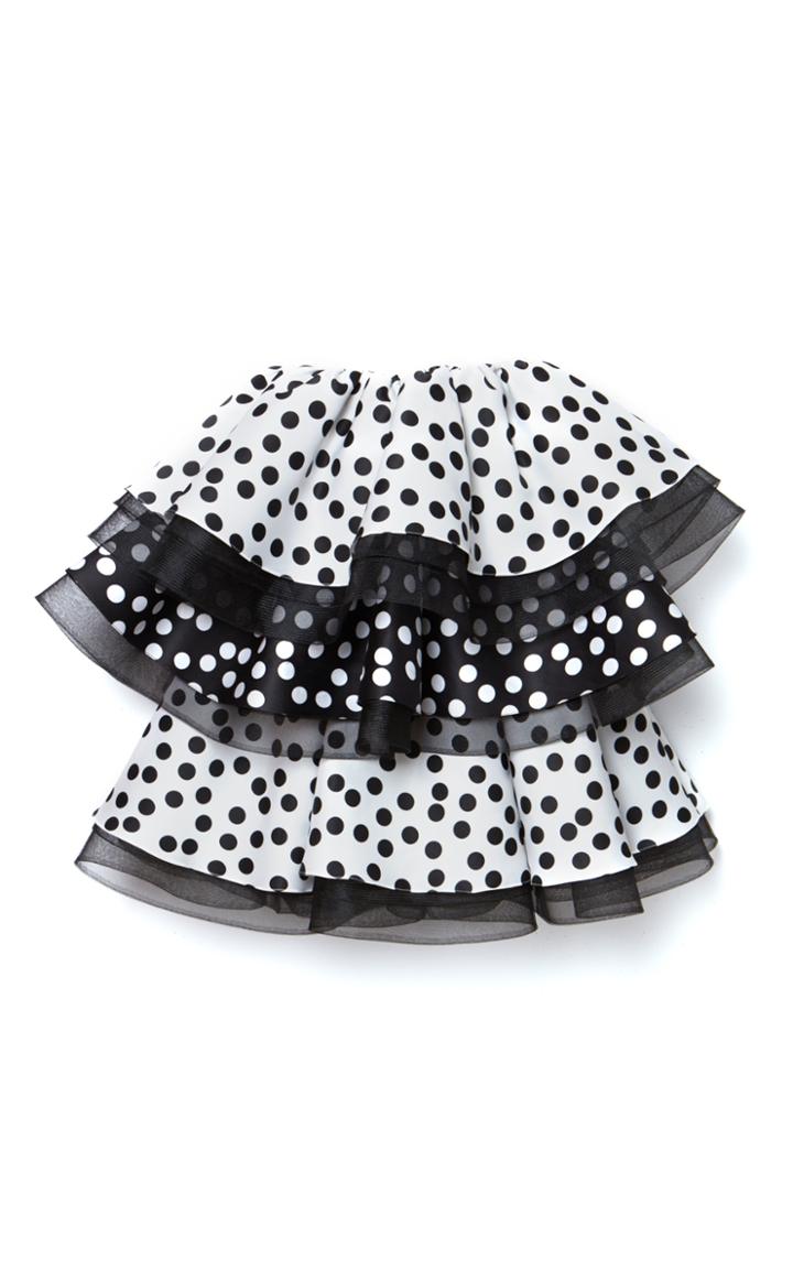 Moda Operandi Carolina Herrera Tiered Polka-dot Silk Organza Strapless Mini Dress