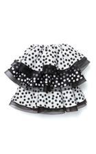 Moda Operandi Carolina Herrera Tiered Polka-dot Silk Organza Strapless Mini Dress