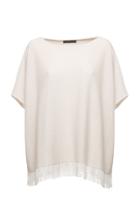 Fabiana Filippi Cashmere Fringe Cape