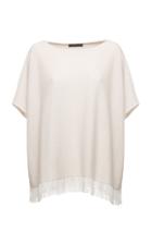 Fabiana Filippi Cashmere Fringe Cape