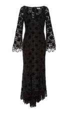 Martha Medeiros Agatha Guipure Lace Midi Dress