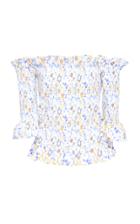 Caroline Constas Calida Smocked Top
