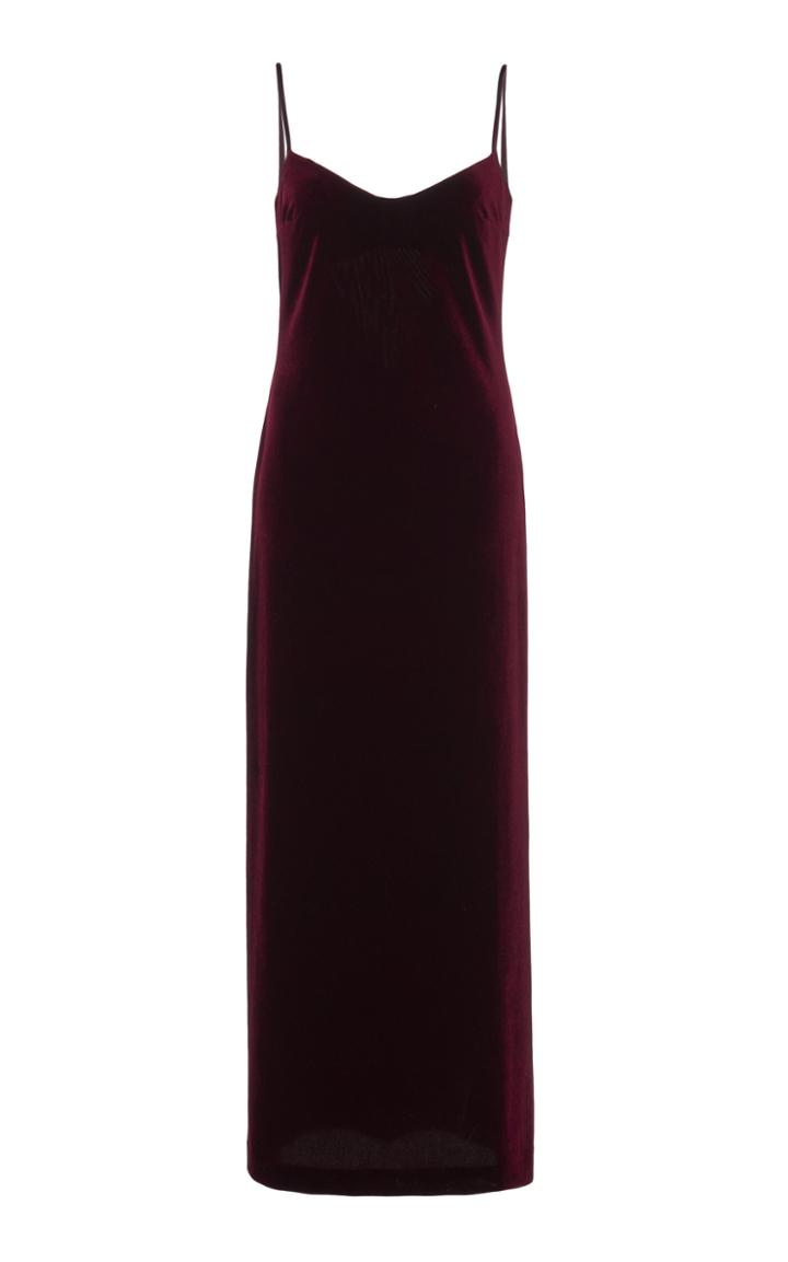 Galvan Berlin Cutout Velvet Dress