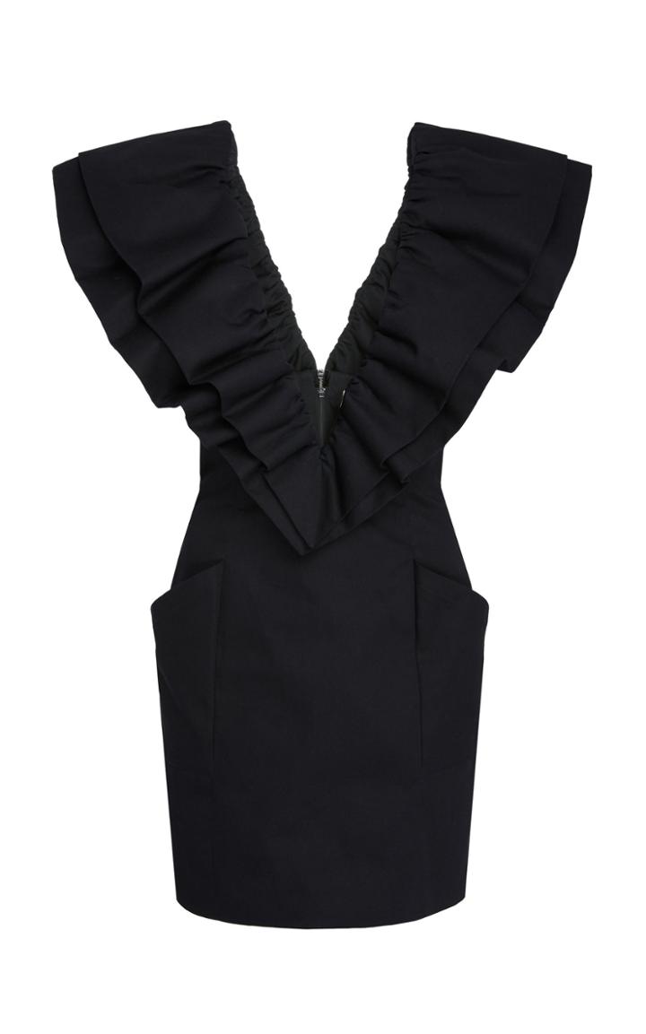 Fleur Du Mal Cotton Ruffle Dress