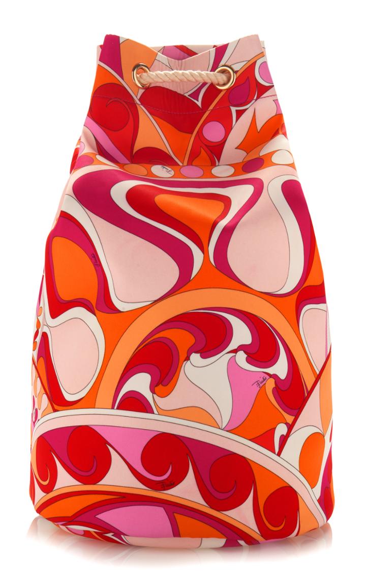 Emilio Pucci Printed Backpack
