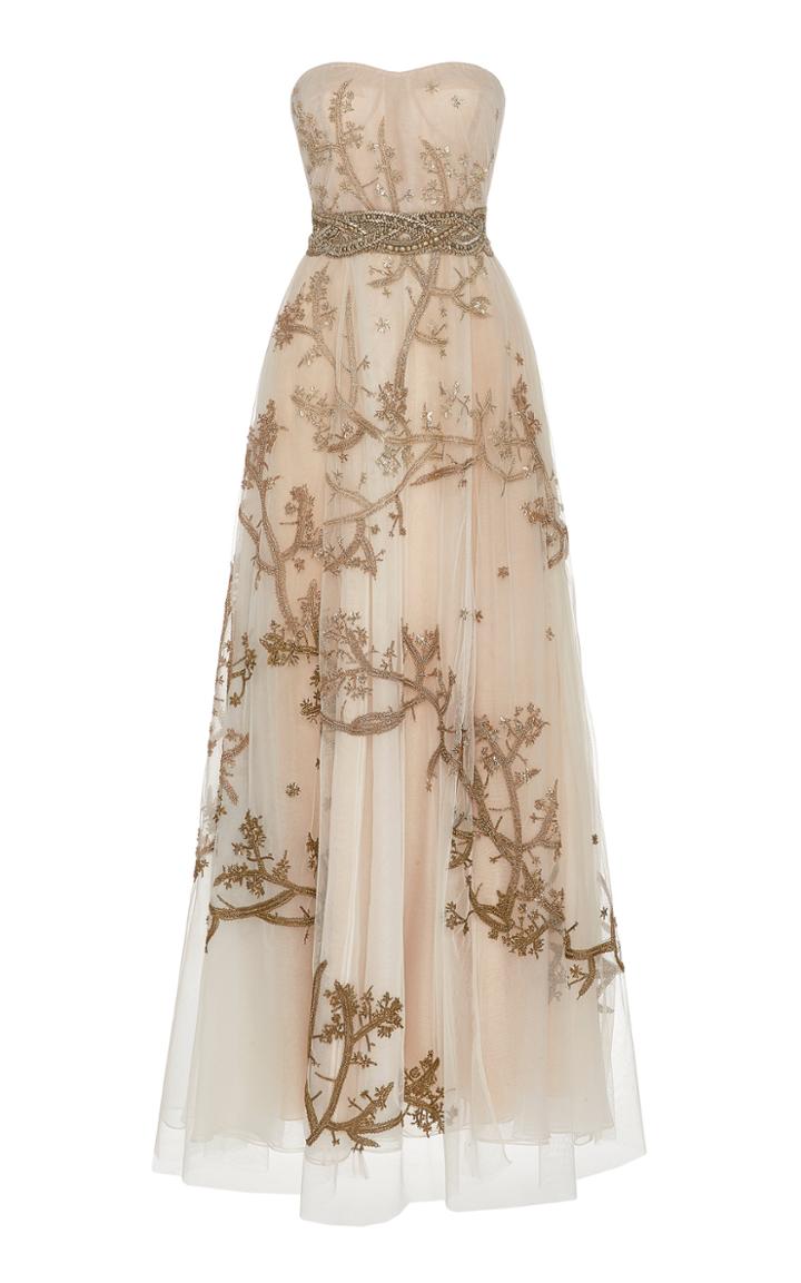 Moda Operandi Cucculelli Shaheen Fiore Degrade Gown Size: 2