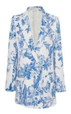 Oscar De La Renta Double Breasted Jacket