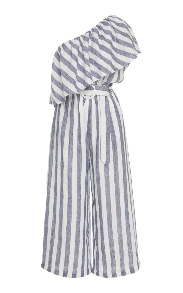 Suboo Newport One Shoulder Cropped Jumpsuit