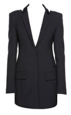 Area Crystal-trimmed Wool-crepe Blazer Dress