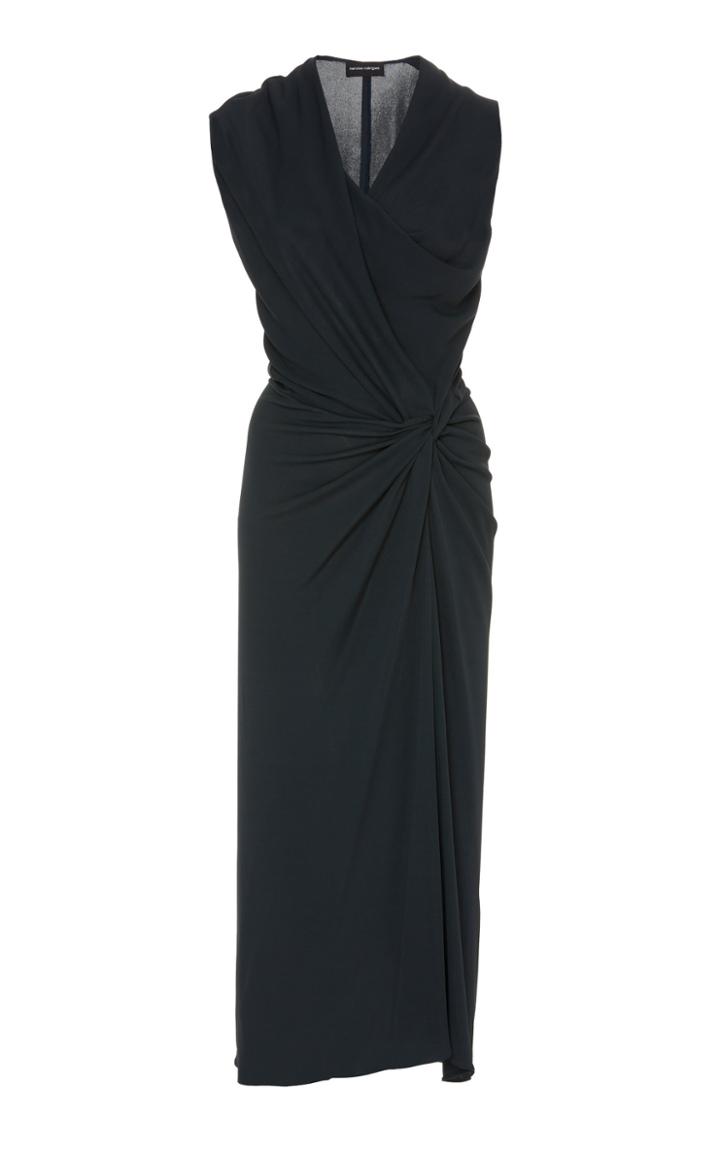 Narciso Rodriguez Bias Jersey Tie Dress